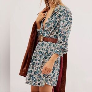 NWOT Free people button down dress